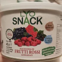 Frutti rossi liofilizzati