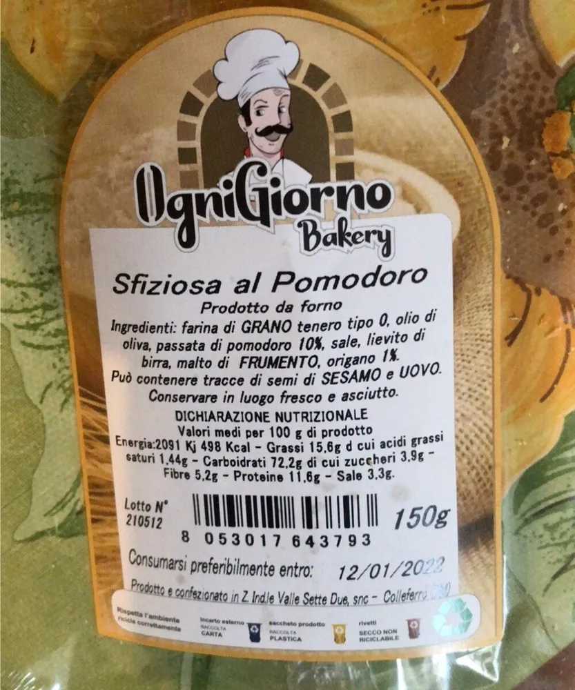 Sfiziosa al Pomodoro