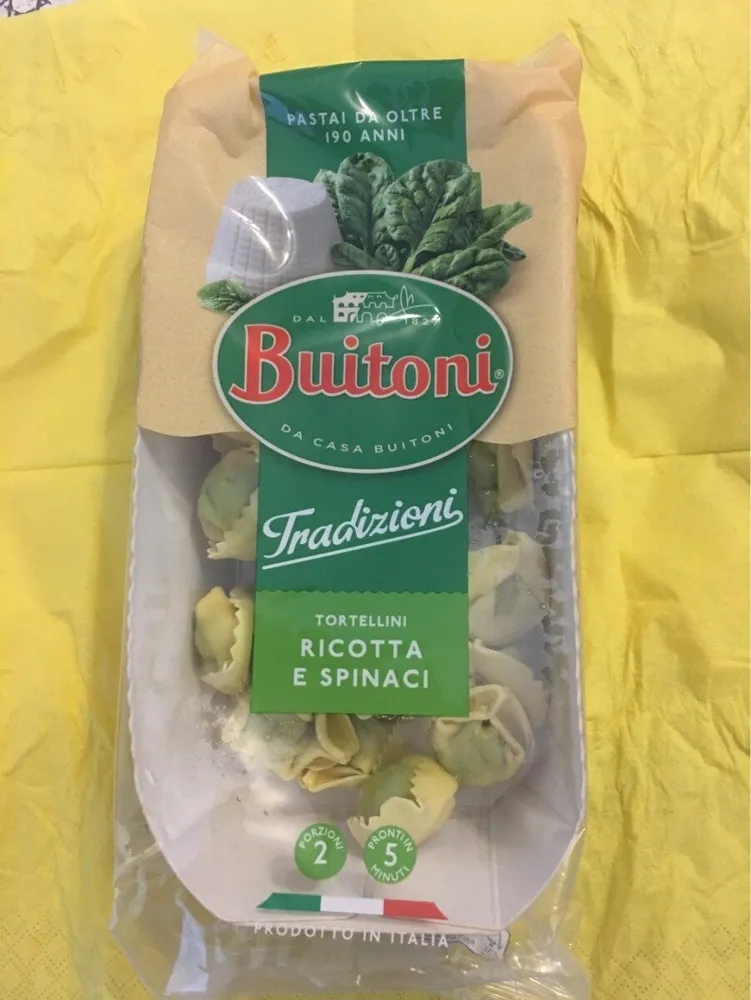 Tortellini ricotta epinard
