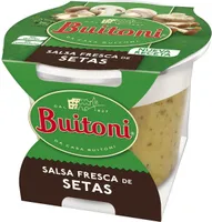 Salsa fresca de setas