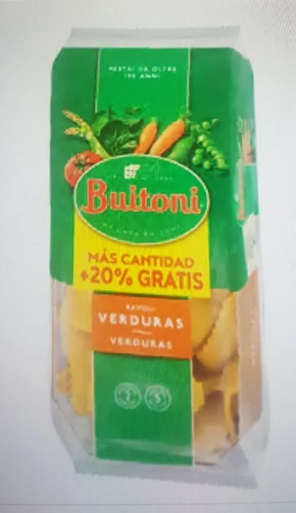 Raviolis de verduras