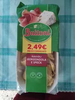 Ravioli gorgonzola e speck