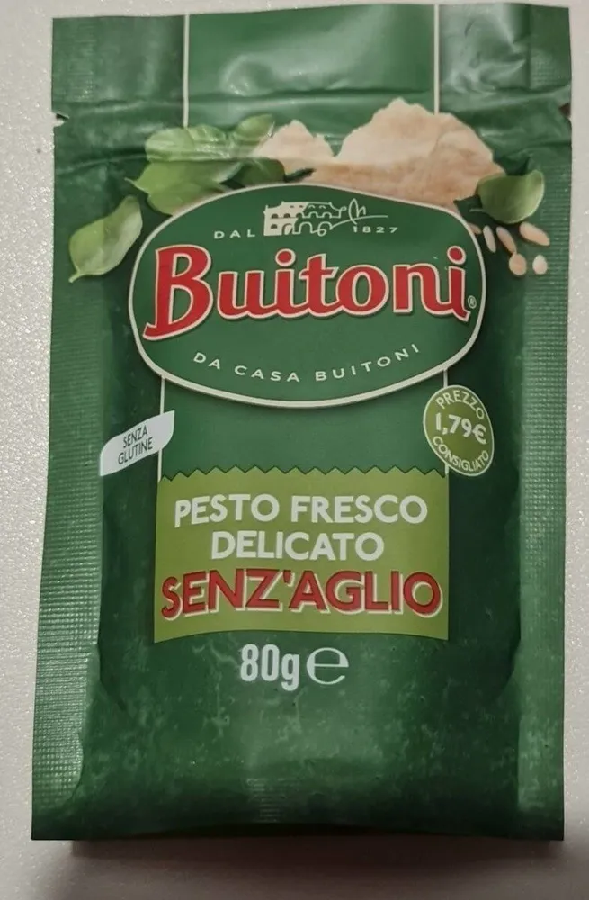 Pesto fresco delicato senz'aglio