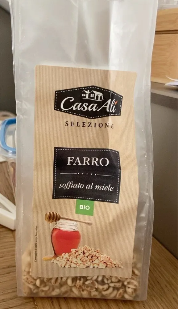 Farro soffiato al miele