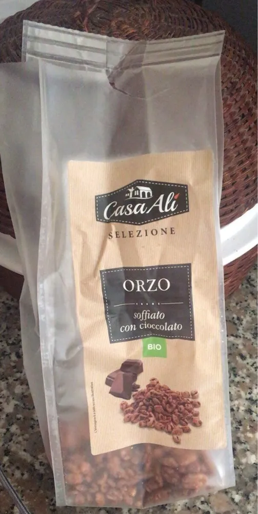 Orzo soffiato con cioccolato