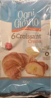 Croissant alla crema