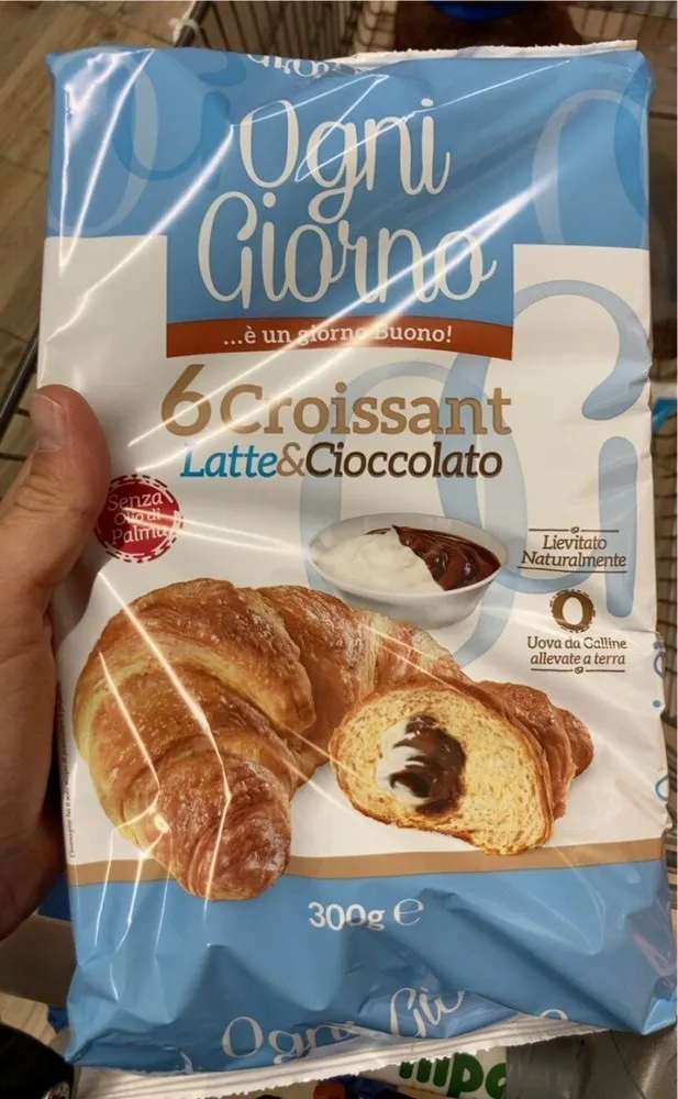 Croissant latte & cioccolato