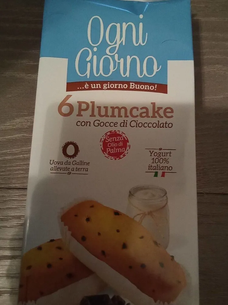 Plumcake con gocce di cioccolato