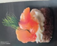 Salmone naturale carpaccio