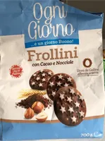 Frollini con cacao e nocciole
