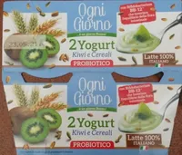 Ogni giorno 2 yogurt - kiwi e cereali
