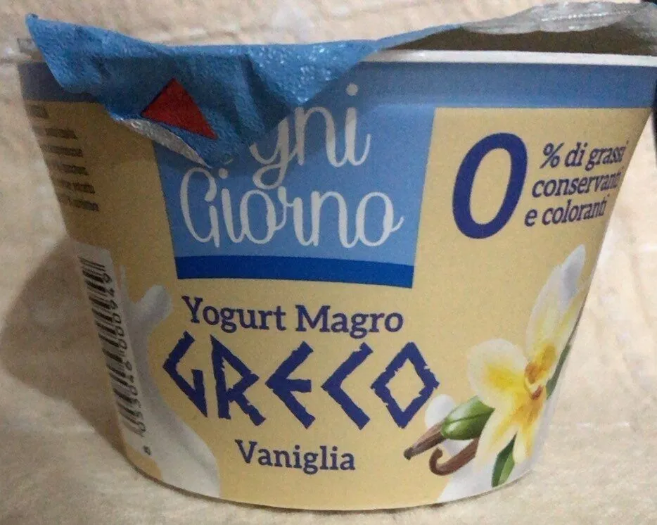 Yogurt magro greco vaniglia