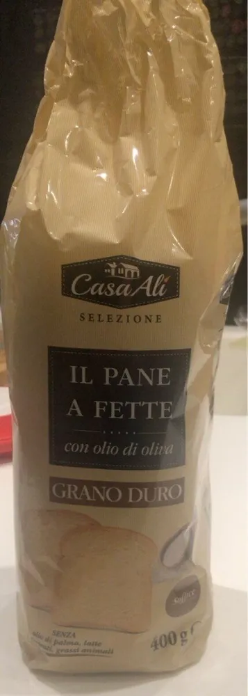 Pane a fette grano duro