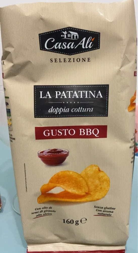 La patatina doppia cottura gusto bbq