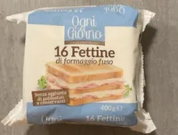Fettine di formaggio fuso