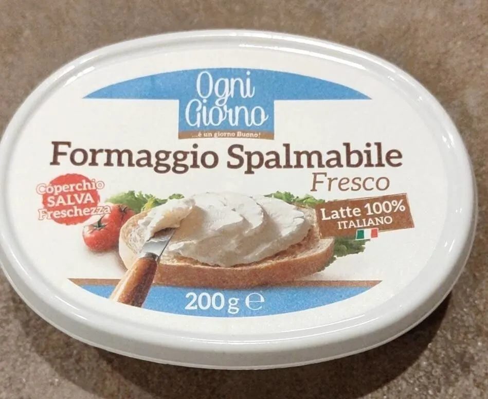 Formaggio spalmabile fresco