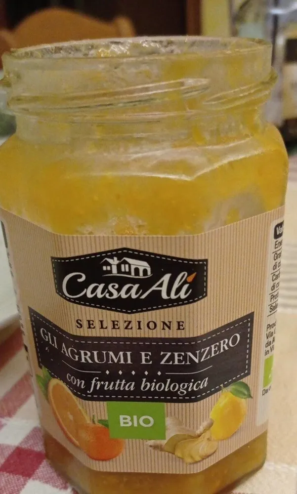 Gli agrumi e zenzero