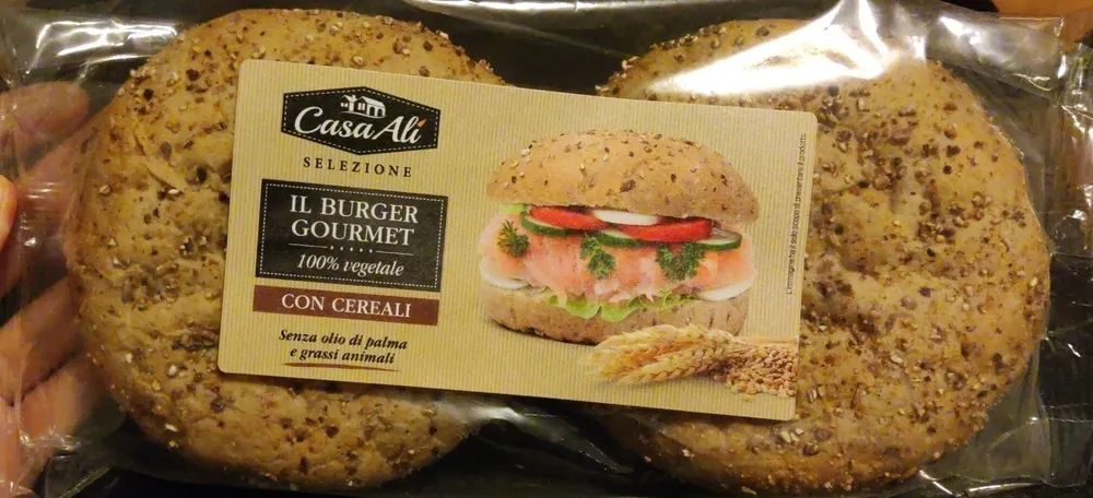 Burger Gourmet con cereali