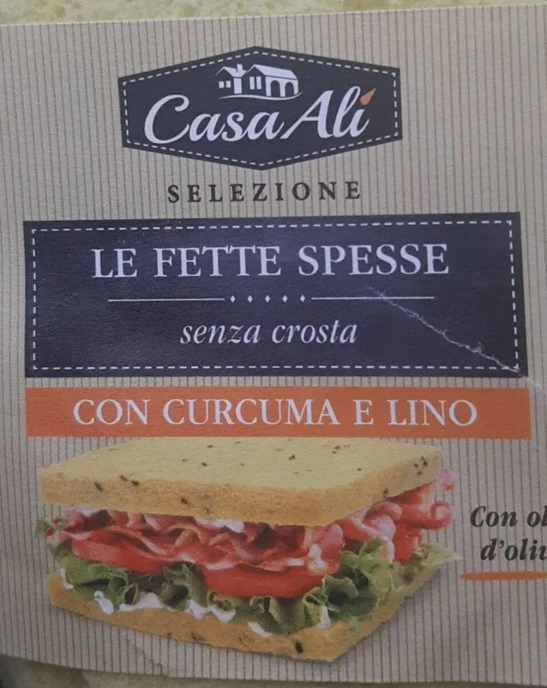 LE FETTE SPESSE con Curcuma e lino