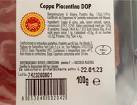 Coppa piacentina dop