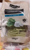 Ravioli pasta fresca all'uovo con erbette