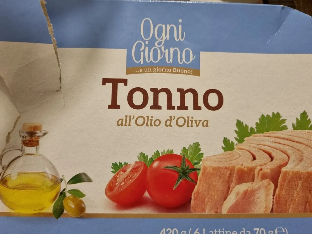 Can of tuna With Olive Oil