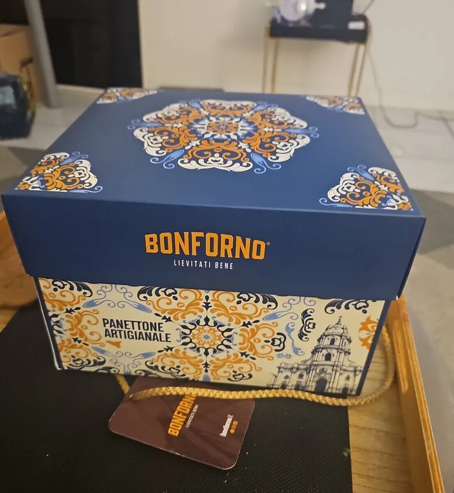 Panettone artisanal bonforno poire chocolat