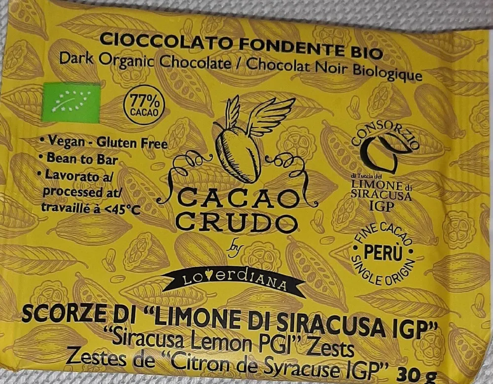 Cioccolato fondente bio