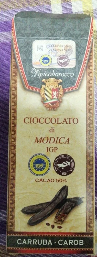 Cioccolato di Modica IGP ( karruba )