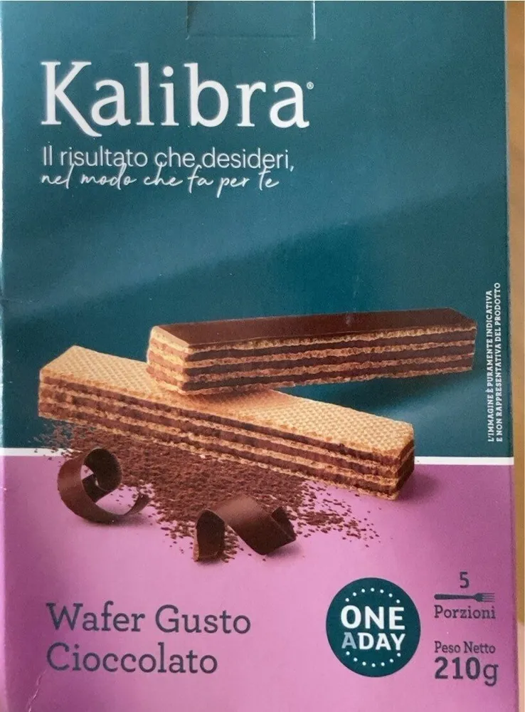 Wafer gusto cioccolato