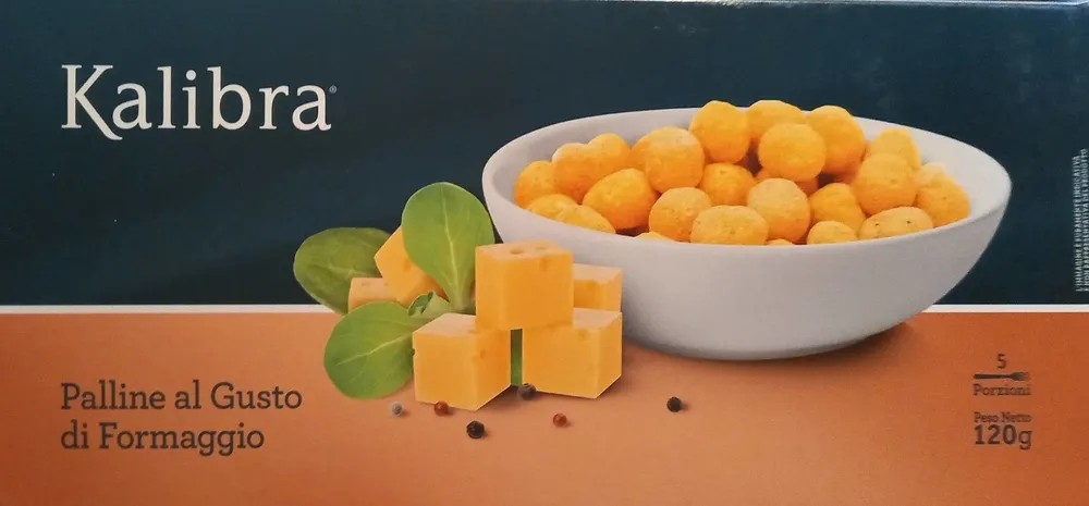 Palline al gusto formaggio