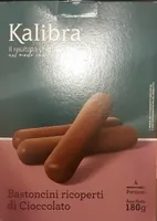 Bastoncini ricoperti di cioccolato