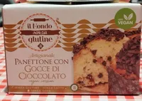 Panettone con gocce di cioccolato vegan version