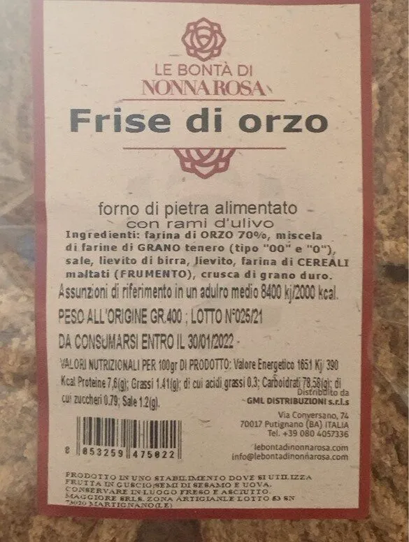 frise di orzo