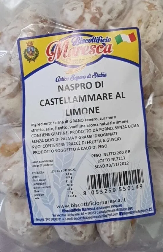 Naspro di Castellammare al limone
