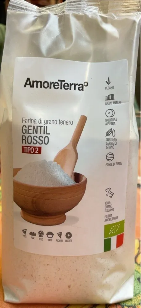 Farina di frano tenero Gentil Rosso Tipo 2