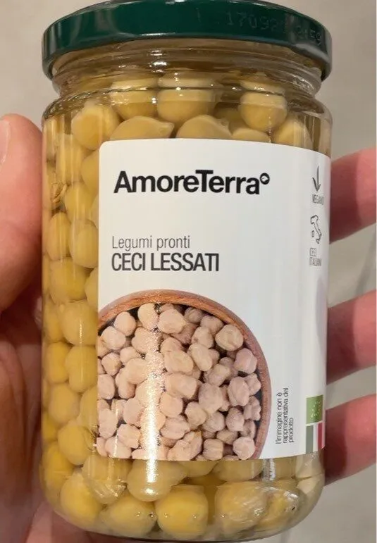 Legumi pronti ceci lessati