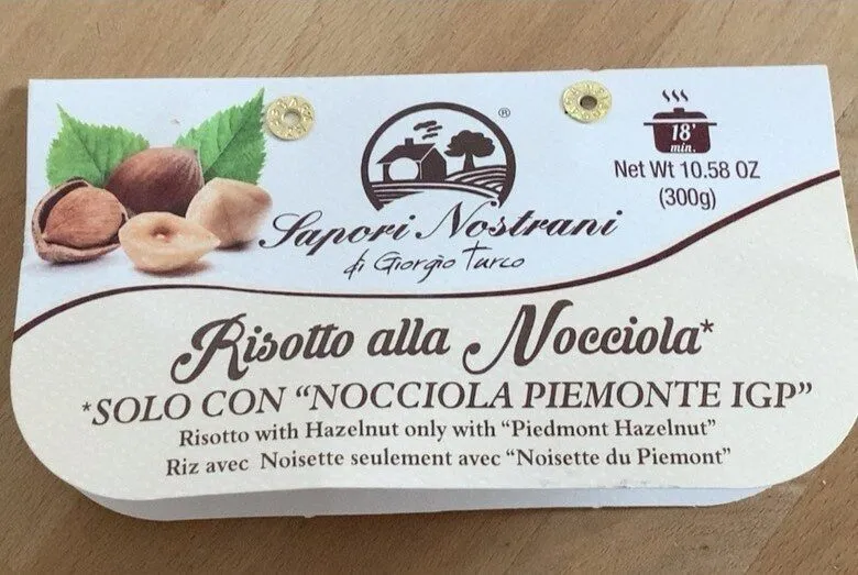 Risotto alla nocciala