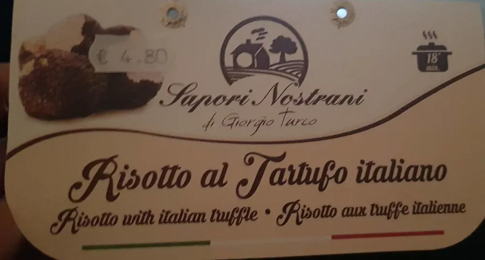 Risotto al tartufo italiano
