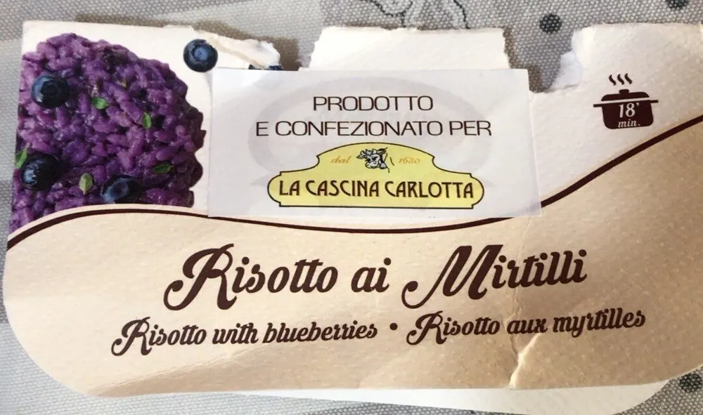Risotto ai Mirtilli