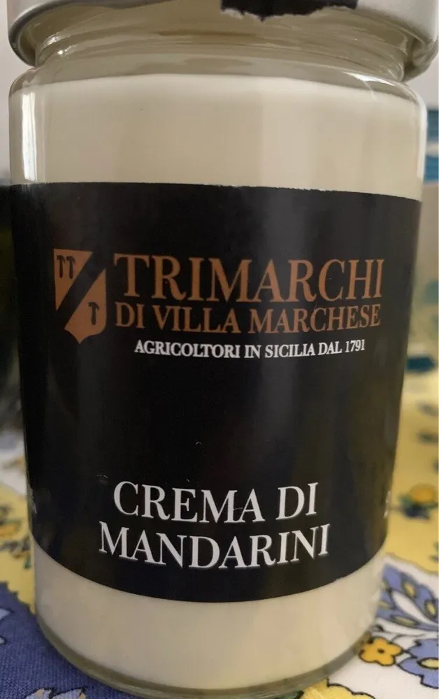 Crema di mandarini