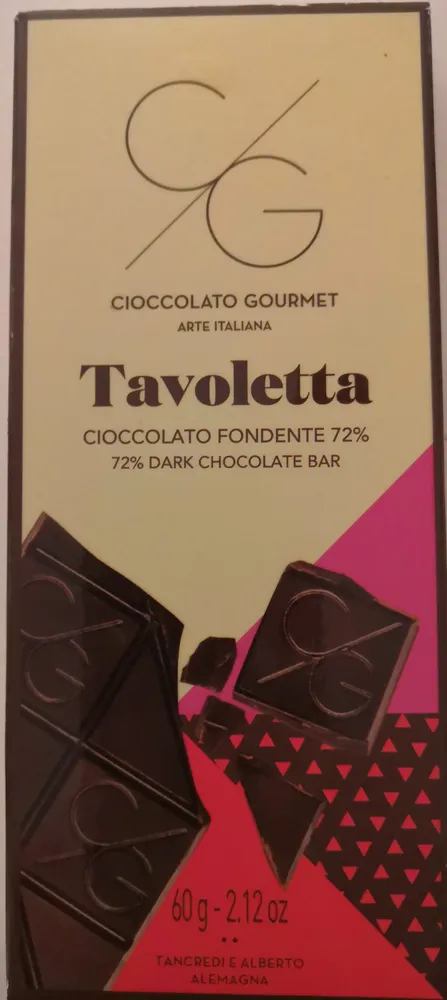 Tavoletta CIOCCOLATO FONDENTE 72%