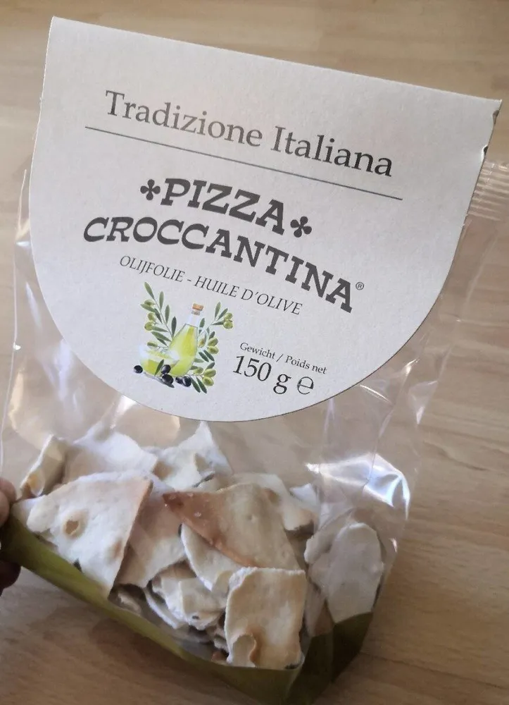 Pizza croquante à l'huile d'olive 10%