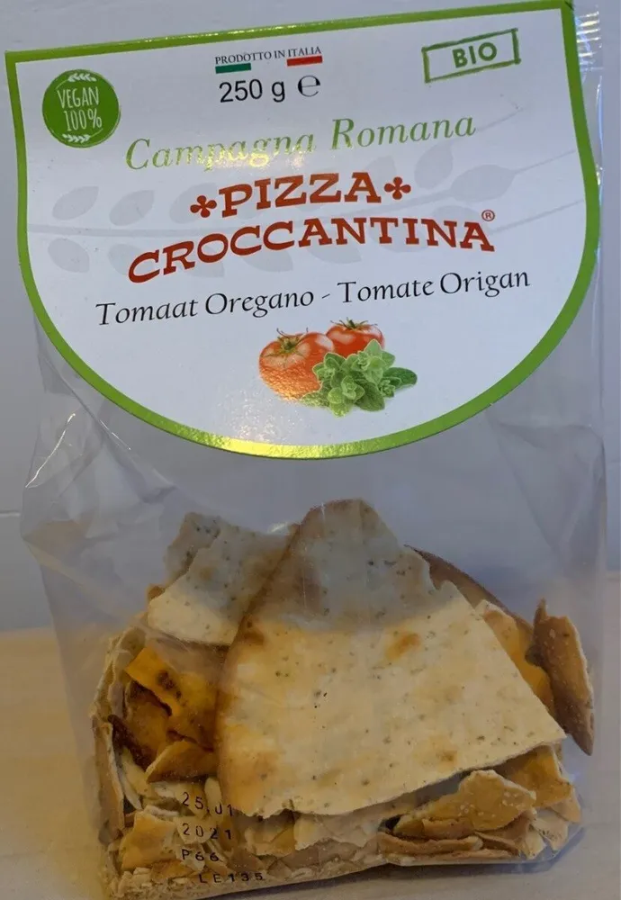 Pizza croccantina-tomate origan