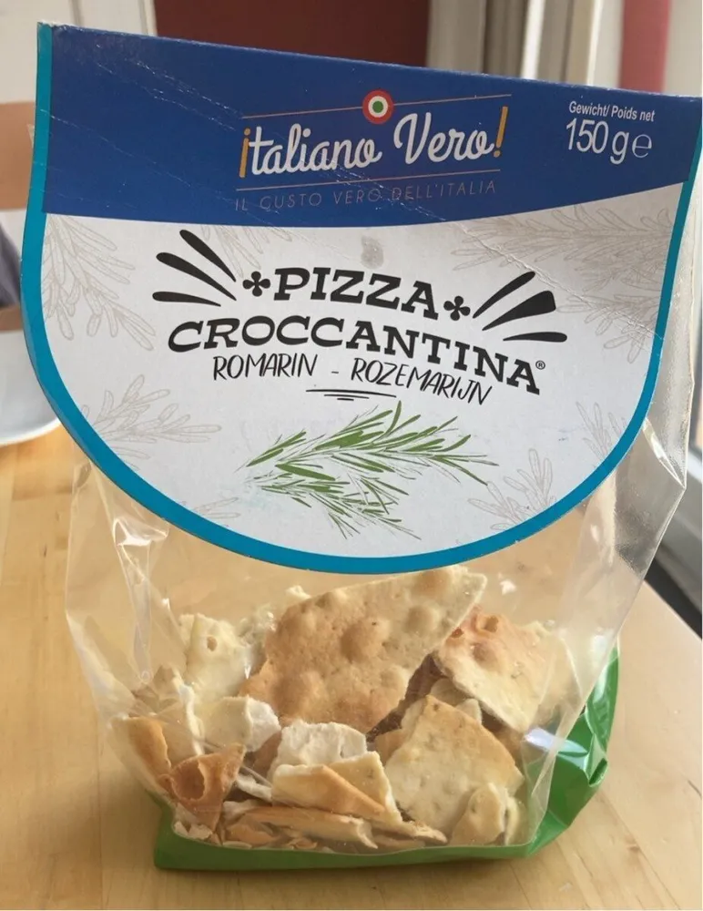 Pizza croquantina romarin