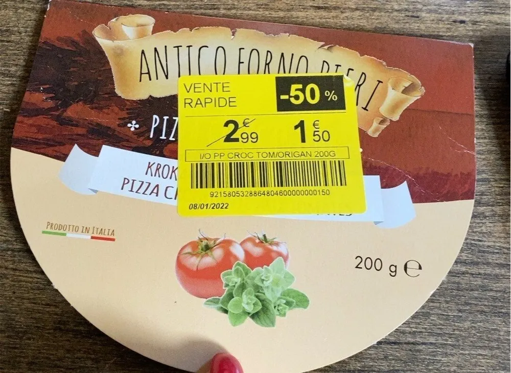 Pizza croccantina tomata