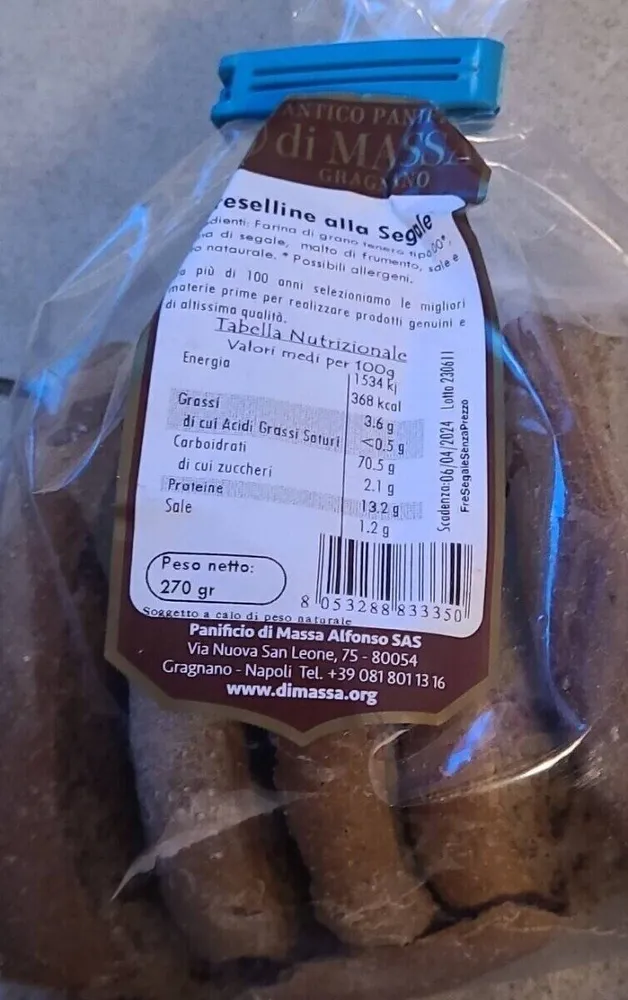 freselline alla segale