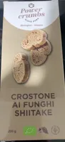 Crostone ai funghi shiitake