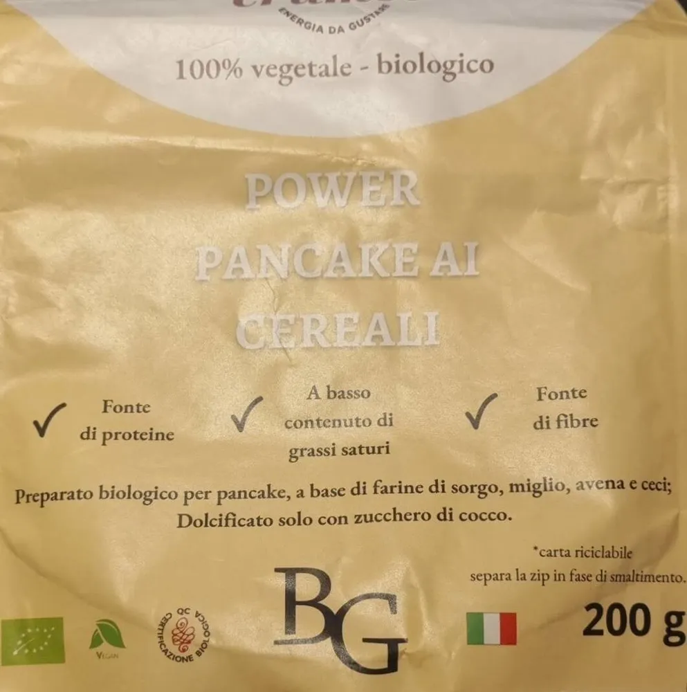 Power pancake ai cereali