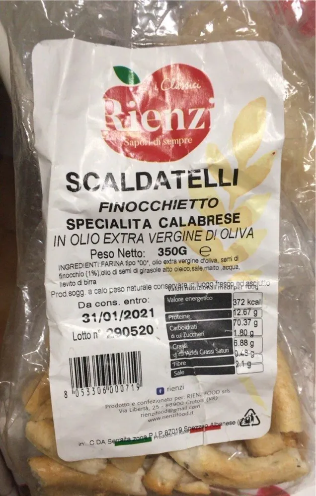 scaldatelli finocchietto